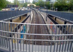 Железнодорожный мостик в Кёльне
