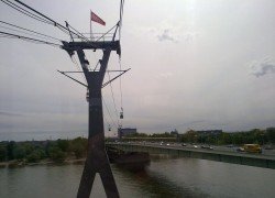 Зоопарковый мост через Рейн и канатка